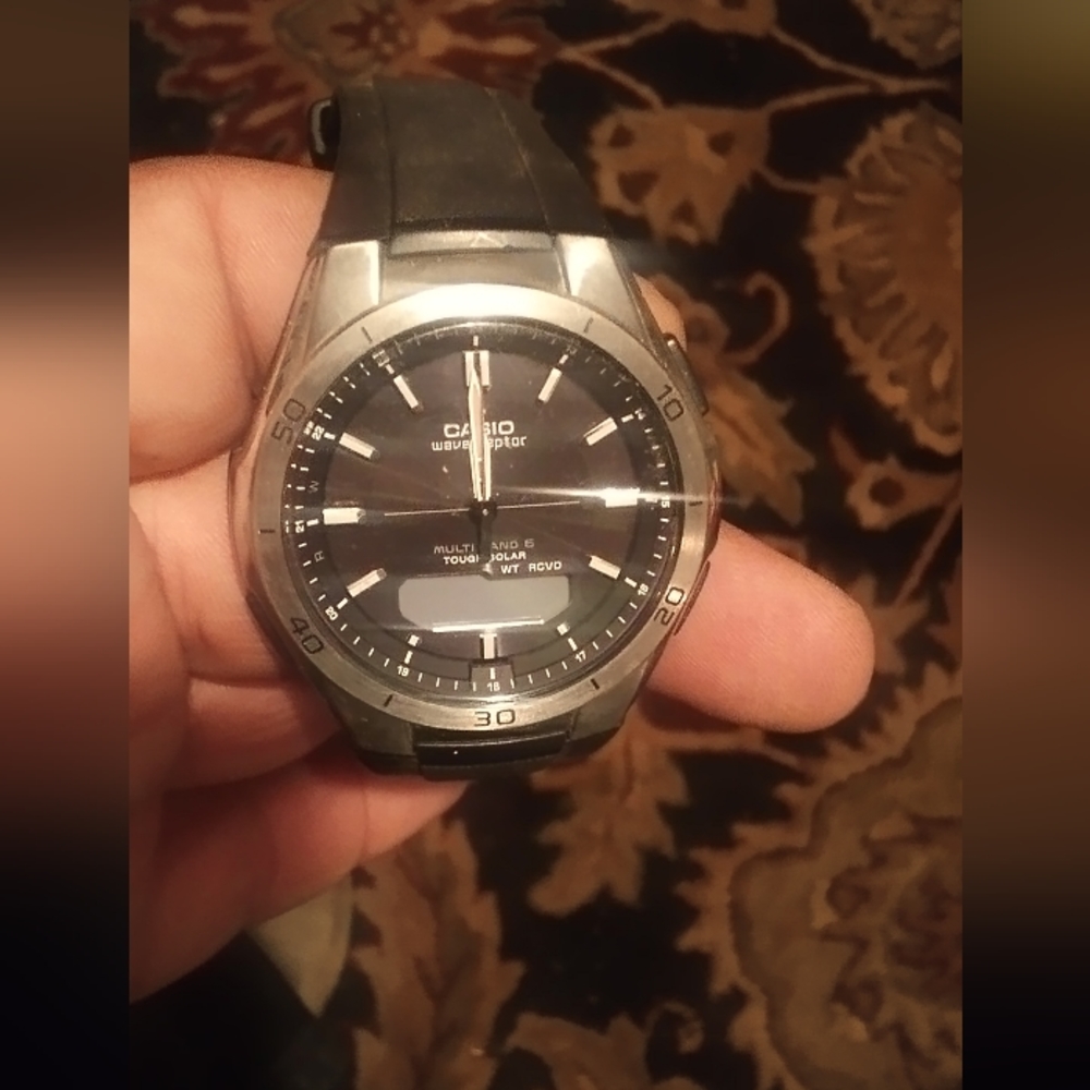 Casio wave Ceptor Multi band 6 mens watch
